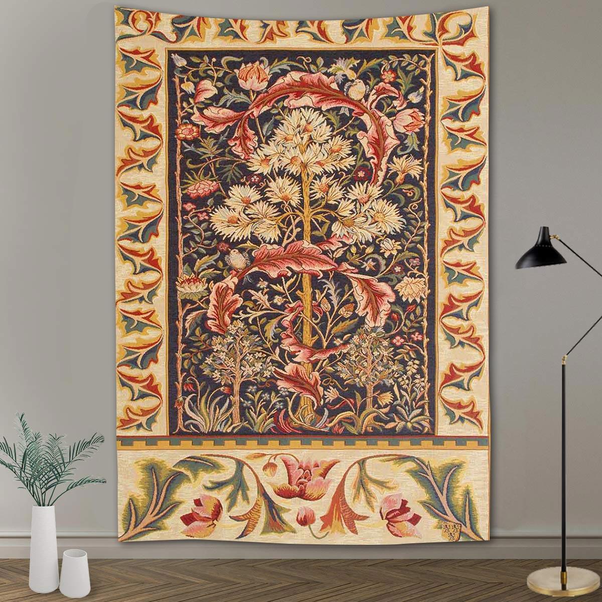 Винтажный гобелен с цветочными растениями и животными, лесной пейзаж, гобелен, исламский тотем, настенный гобелен, эстетическое украшение для комнаты, домашний декор 100X75CM
Винтажный гобелен с цветочными растениями и животными, лесной пейзаж, гобелен, исламский тотем, настенный гобелен, эстетическое украшение для комнаты, домашний декор 100X75CM