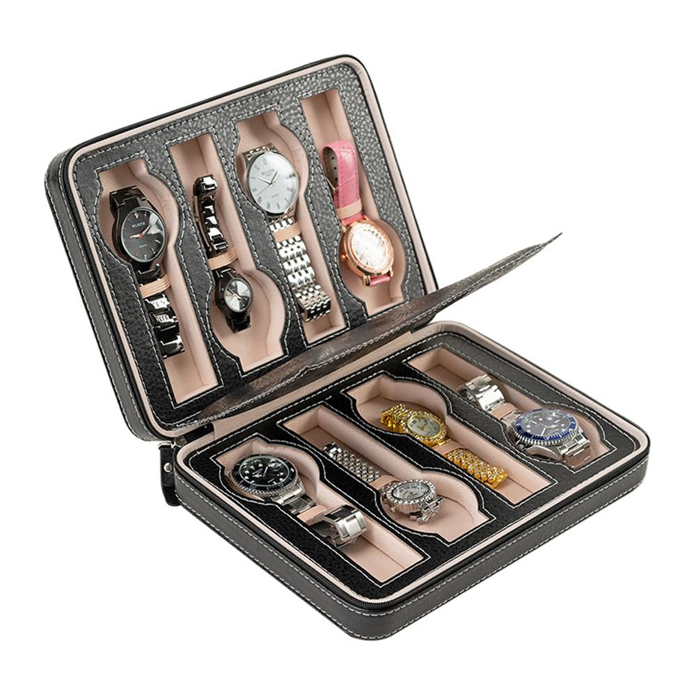XIHAMA Watch Storage Watch Storage Watch Leather Watch Box for 2 4 8 Zipper Collection Business Shockproof Holds 8 Case, Box, Case, Case, Watches,
XIHAMA Watch Storage Watch Storage Watch Leather Watch Box for 2 4 8 Zipper Collection Business Shockproof Holds 8 Case, Box, Case, Case, Watches,