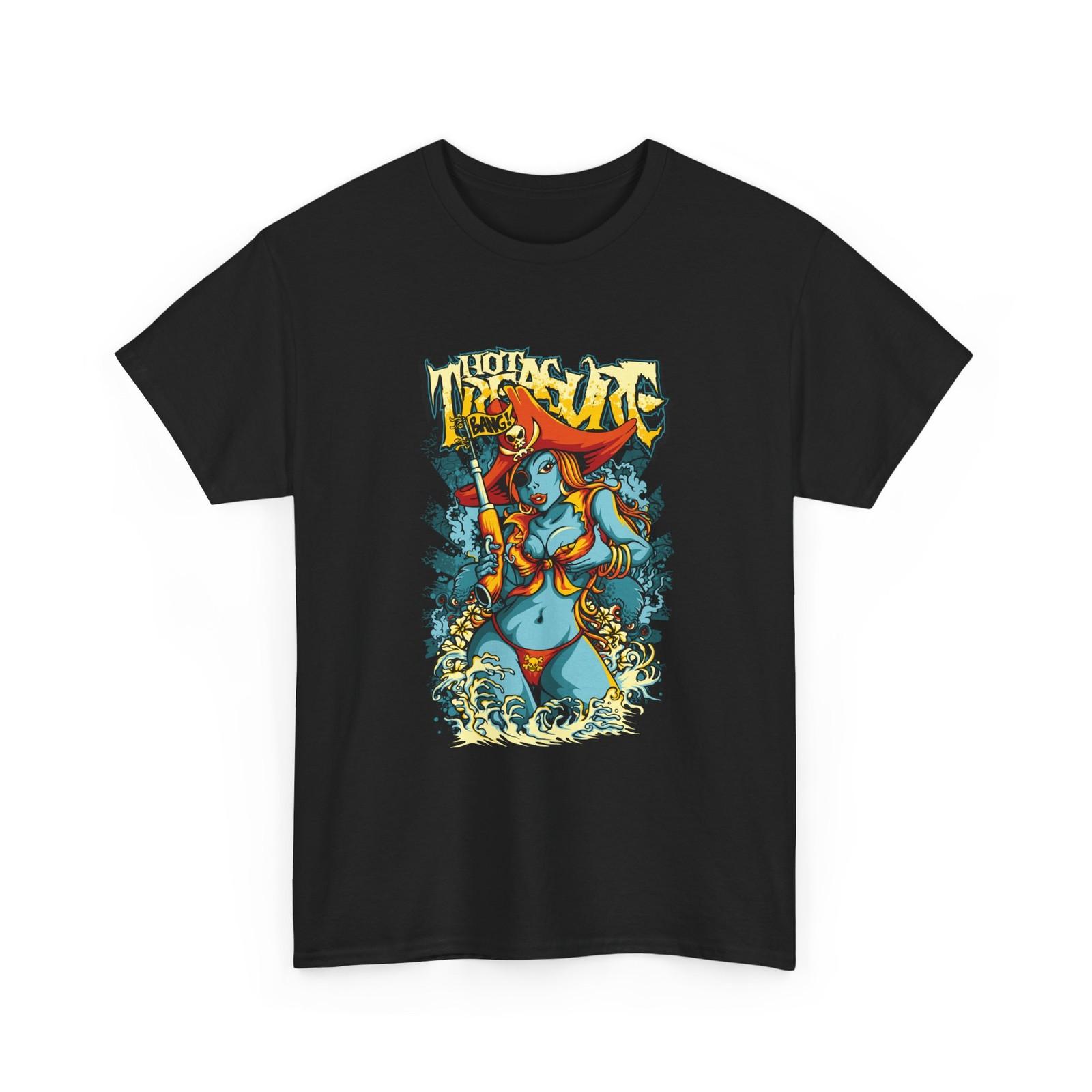Bikini Pirate Pinup T-Shirt | Hot Treasure Retro Tattoo Style, Cool T-Shirt 5XL різнокольоровий
Bikini Pirate Pinup T-Shirt | Hot Treasure Retro Tattoo Style, Cool T-Shirt 5XL різнокольоровий