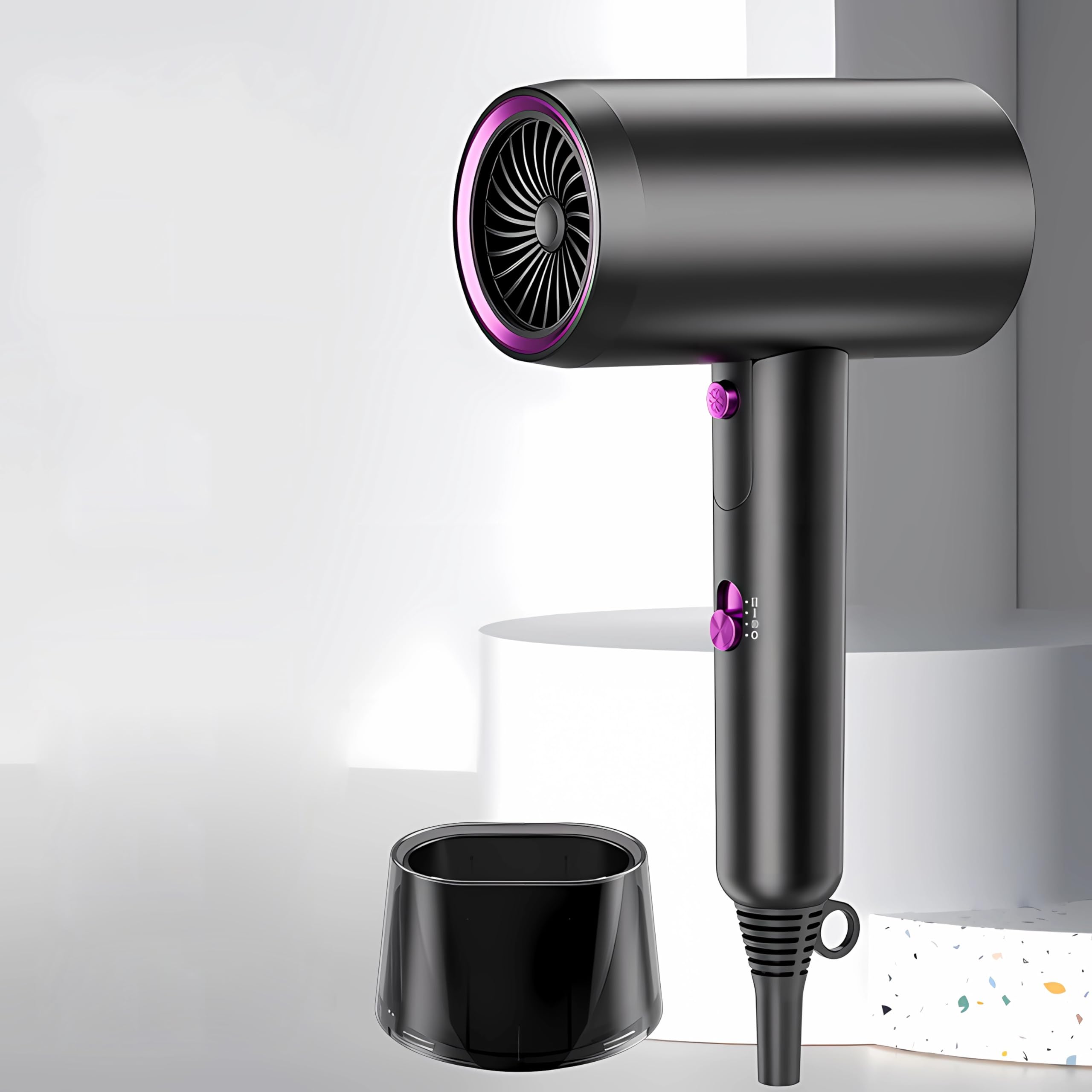 IOLOYU Hair Large Air Quick Long Blowing Hair Mini Foldable Hair Portable Hair Negative 3 уровня воздуха поставляется с защитой от перегрева фен для волос, темно-серого
IOLOYU Hair Large Air Quick Long Blowing Hair Mini Foldable Hair Portable Hair Negative 3 уровня воздуха поставляется с защитой от перегрева фен для волос, темно-серого
