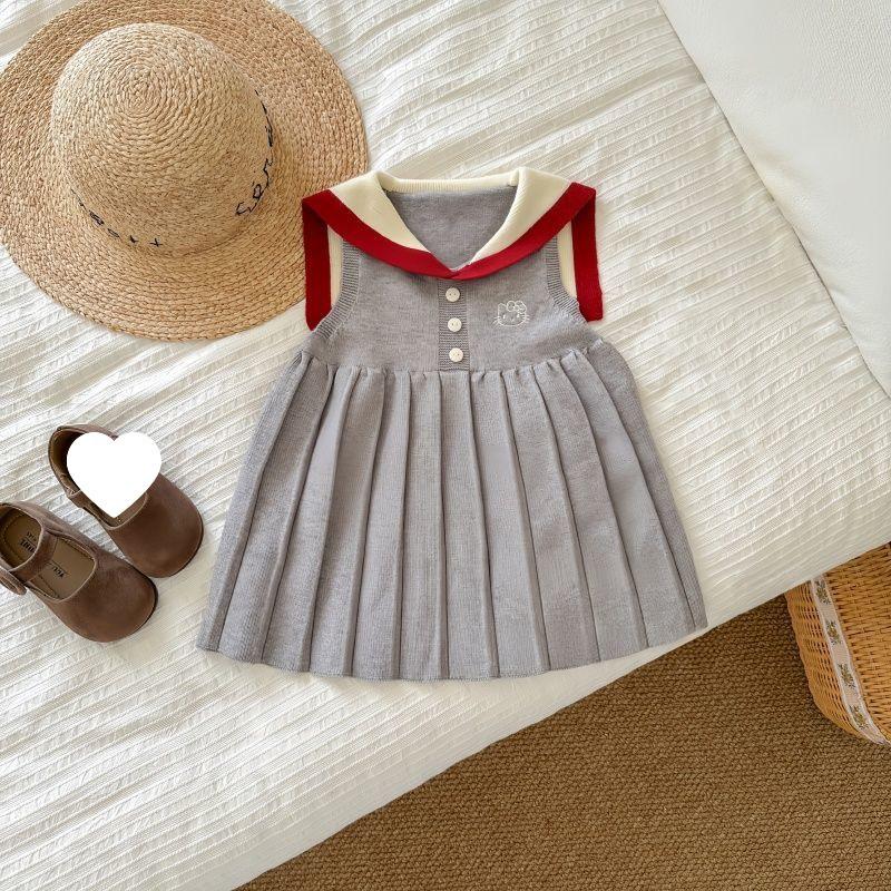 Осенняя Академия Вязаное Платье - Девичье Платье-Свитер Жилет с Воротником в Морском Стиле в Корейском Стиле Size 80
Осенняя Академия Вязаное Платье - Девичье Платье-Свитер Жилет с Воротником в Морском Стиле в Корейском Стиле Size 80