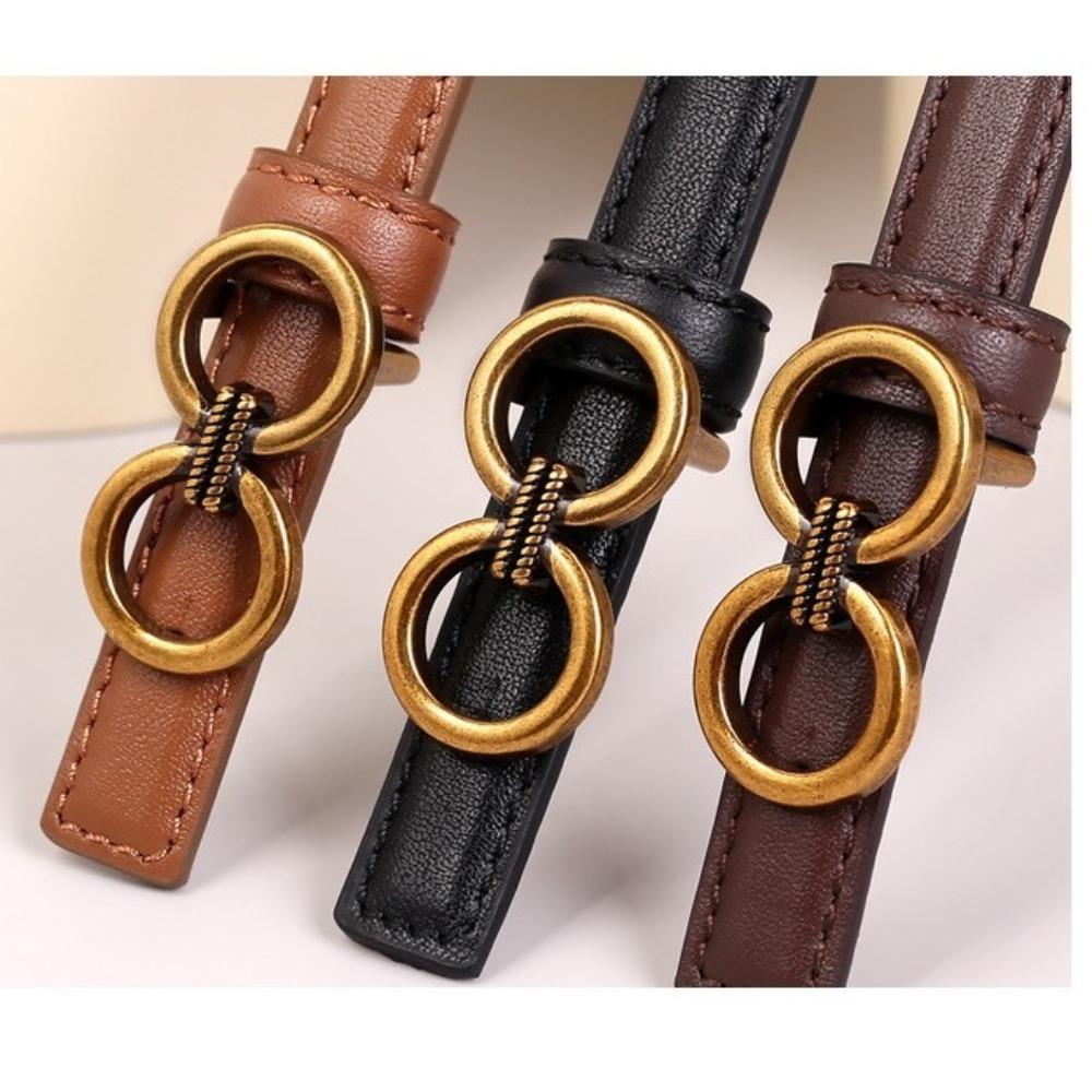 PU Leather Casual Geometric Belt Styling Accessories Waist Seal New Thin Waistband чорний
PU Leather Casual Geometric Belt Styling Accessories Waist Seal New Thin Waistband чорний