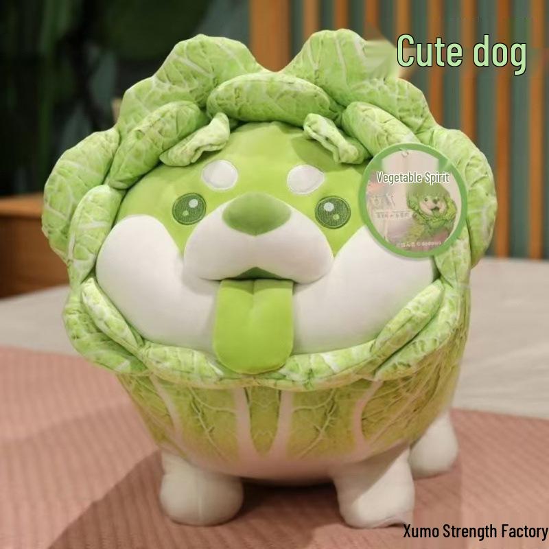 Cute White Cabbage Dog Plush Pillow - Perfect Birthday Gift for Girls Default
Cute White Cabbage Dog Plush Pillow - Perfect Birthday Gift for Girls Default