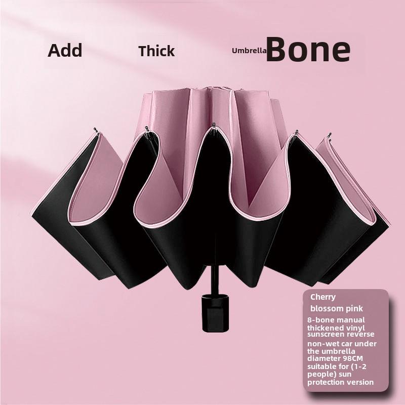 Автоматический складной зонт черного цвета с 12 спицами: Настраиваемое двойное назначение, защита от УФ-излучения для солнца и дождя.
Автоматический складной зонт черного цвета с 12 спицами: Настраиваемое двойное назначение, защита от УФ-излучения для солнца и дождя.