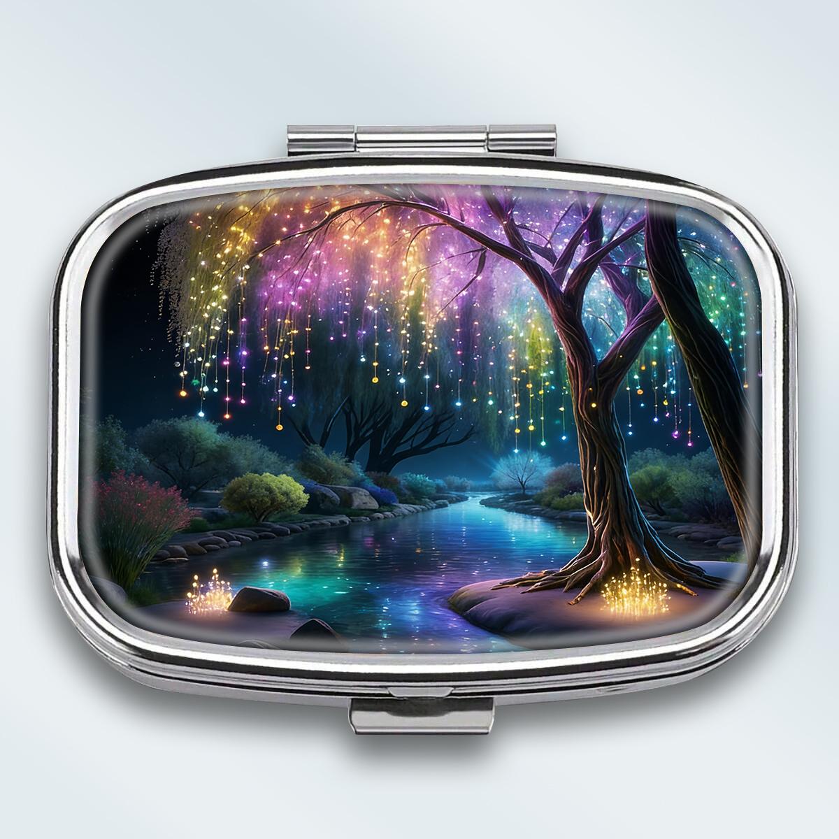Portable Pill Box with 2 Compartments, Mini Metal Medicine Organizer Case, Cute Printed Pill Container for Vitamins, Pills, Jewelry, Travel, Daily Use разноцветный
Portable Pill Box with 2 Compartments, Mini Metal Medicine Organizer Case, Cute Printed Pill Container for Vitamins, Pills, Jewelry, Travel, Daily Use разноцветный