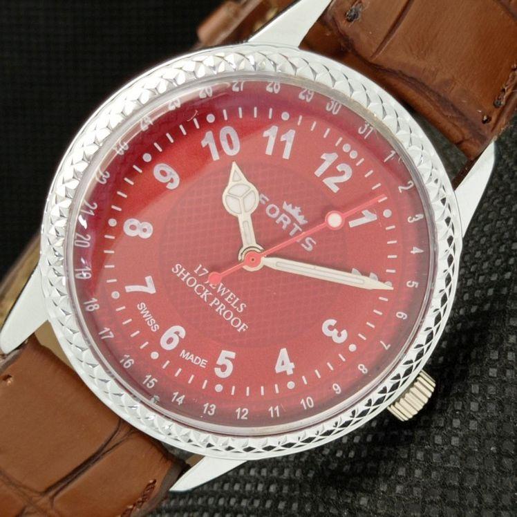 REFURBISHED FORTIS WINDING SWISS MENS WRIST RED DIAL WATCH 622c-a416888-2 lot622c-a416888
REFURBISHED FORTIS WINDING SWISS MENS WRIST RED DIAL WATCH 622c-a416888-2 lot622c-a416888