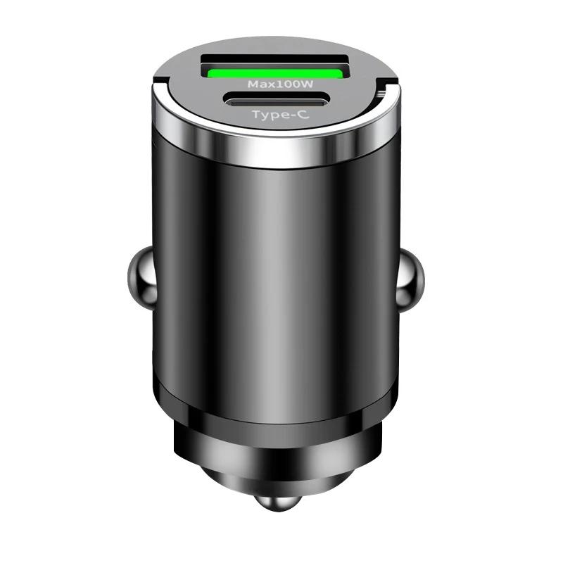 Car 100w Charger Fast Charging Metal One Tow Car Charger Flash Charger in Car Mini Pull Ring New PD Car Charger Car Electronic чёрный
Car 100w Charger Fast Charging Metal One Tow Car Charger Flash Charger in Car Mini Pull Ring New PD Car Charger Car Electronic чёрный