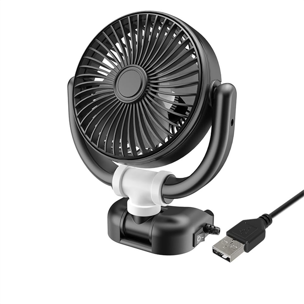 AUSTYLCO Car Single Head Fan, Car Fan, 2024 Newest Model, Car Fan, Electric Car чорний
AUSTYLCO Car Single Head Fan, Car Fan, 2024 Newest Model, Car Fan, Electric Car чорний