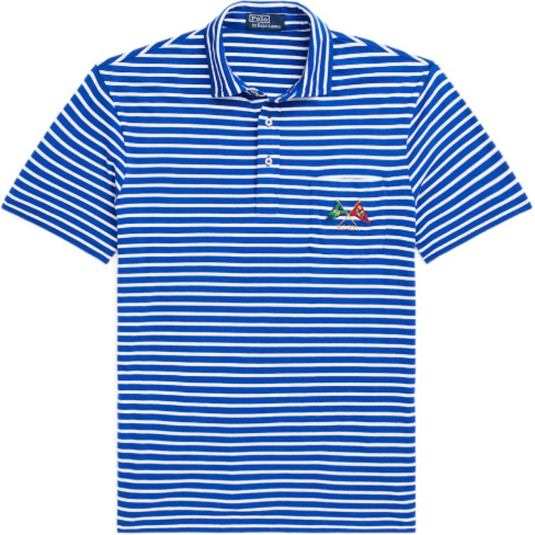 Polo Ralph Lauren Striped Logo Embroidered Fitted Short Sleeve Polo Shirt Men tops Blue MNPOKNI1N822710-400 L
Polo Ralph Lauren Striped Logo Embroidered Fitted Short Sleeve Polo Shirt Men tops Blue MNPOKNI1N822710-400 L