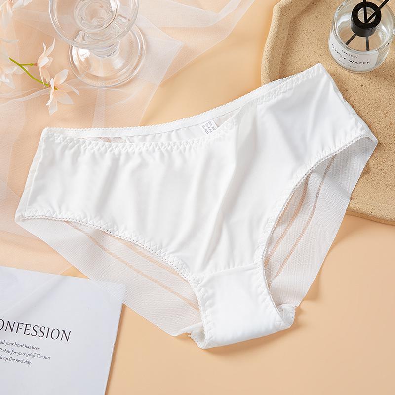 Бесшовные трусики с высокой посадкой и кружевом - Телесные, Дышащий хлопок из ледяного шелка, Большой размер. L (90-120 jin)
Бесшовные трусики с высокой посадкой и кружевом - Телесные, Дышащий хлопок из ледяного шелка, Большой размер. L (90-120 jin)