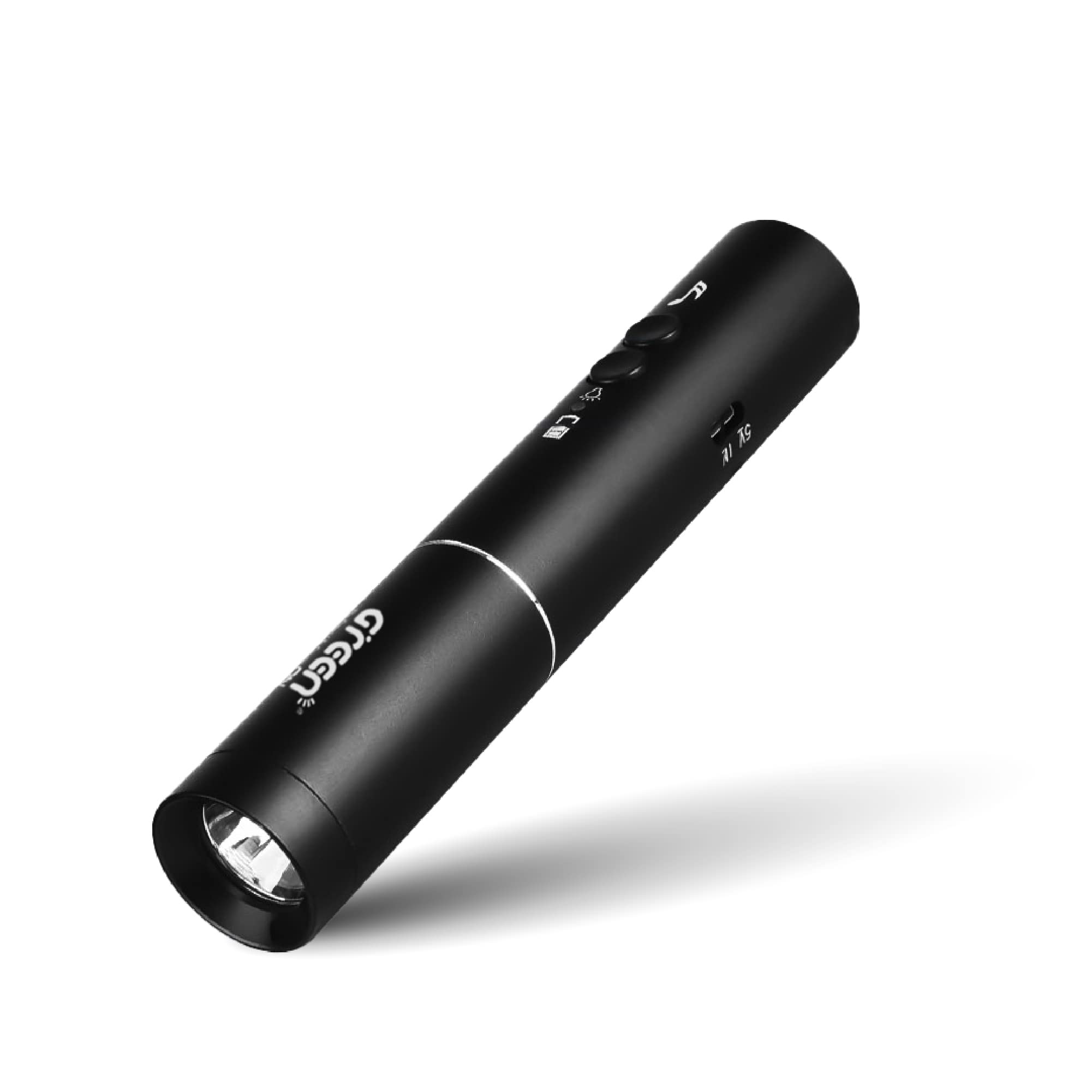 Greenon Security Buzzer LED Flashlight Flashlight Small Lightweight Aluminum Alloy Material Flashlight Loud Volume 120dB Micro USB Rechargeable Daily
Greenon Security Buzzer LED Flashlight Flashlight Small Lightweight Aluminum Alloy Material Flashlight Loud Volume 120dB Micro USB Rechargeable Daily
