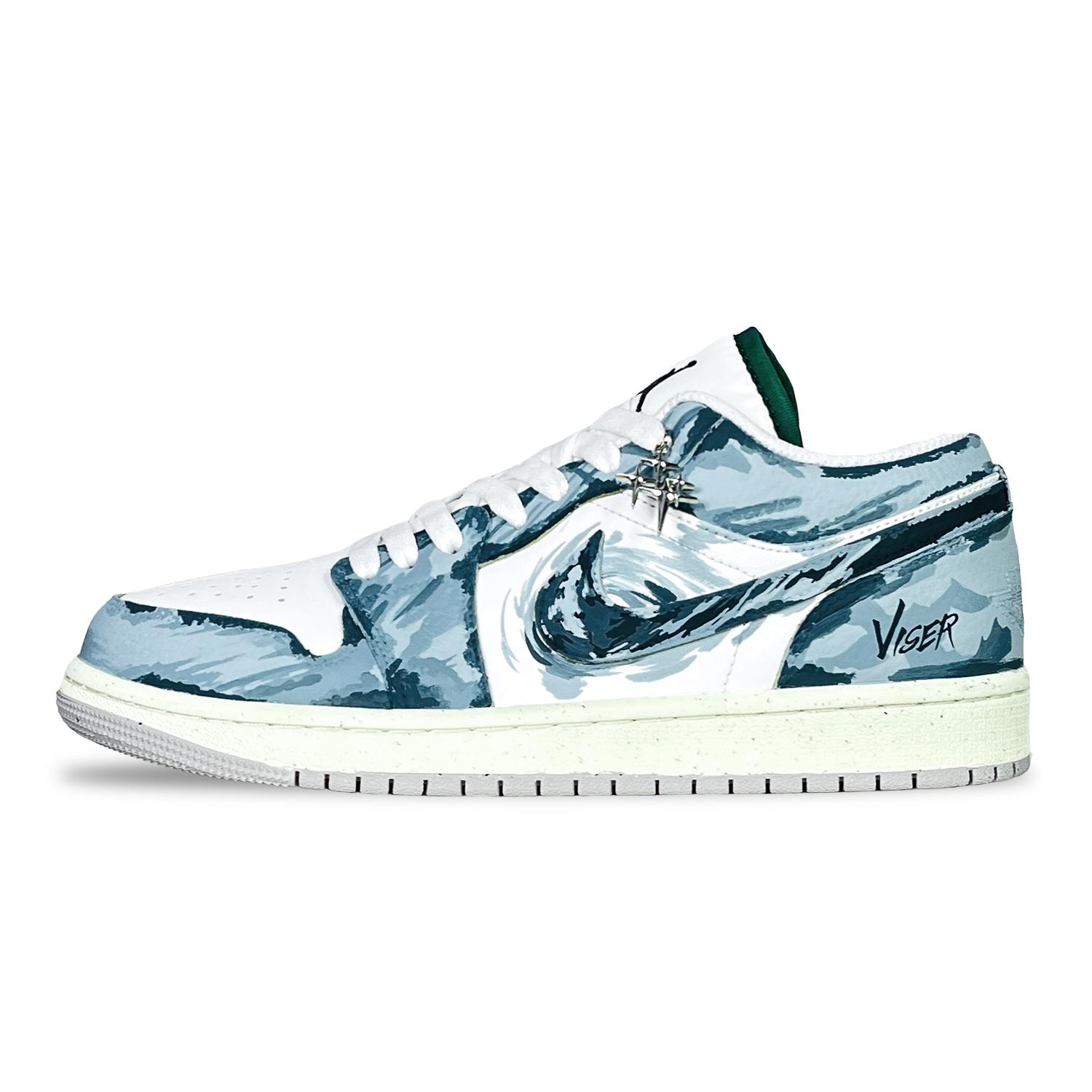 Jordan Air Jordan 1 Slip Resistant Abrasion Resistant Low top Vintage Basketball Shoes Unisex Blue FQ7687-300(Team528-) 41
Jordan Air Jordan 1 Slip Resistant Abrasion Resistant Low top Vintage Basketball Shoes Unisex Blue FQ7687-300(Team528-) 41