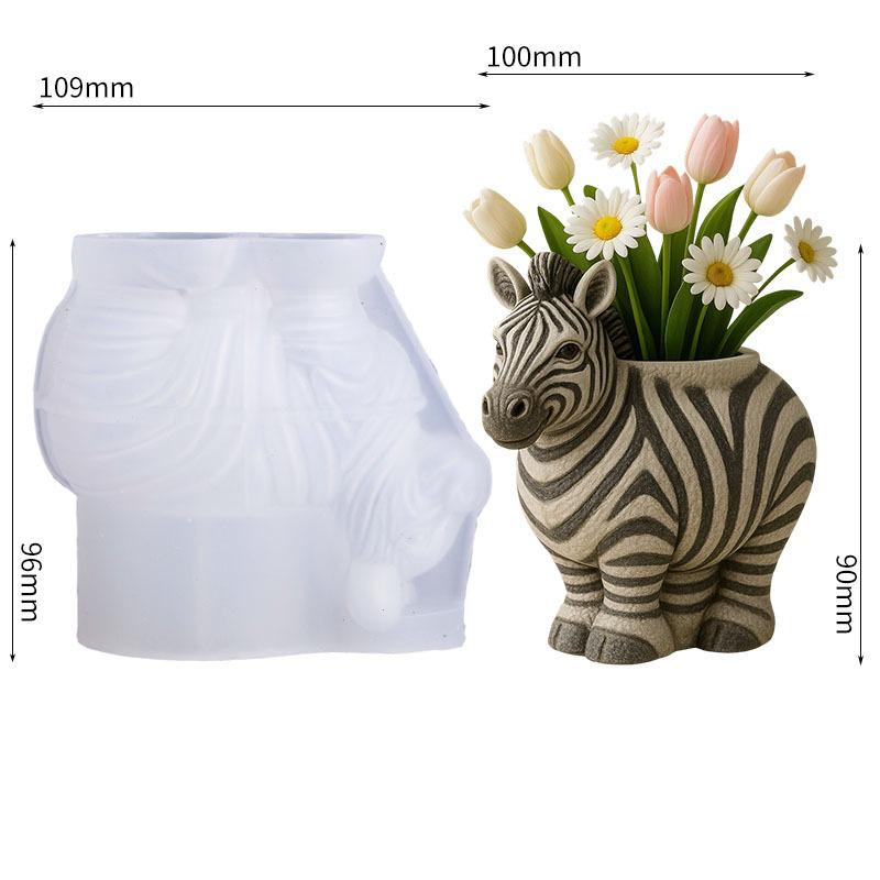 Zebra Aromatherapy Candle Cup Silicone Mold DIY Handmade Concrete Gypsum Storage Box Plant Flowerpot Mold белый
Zebra Aromatherapy Candle Cup Silicone Mold DIY Handmade Concrete Gypsum Storage Box Plant Flowerpot Mold белый