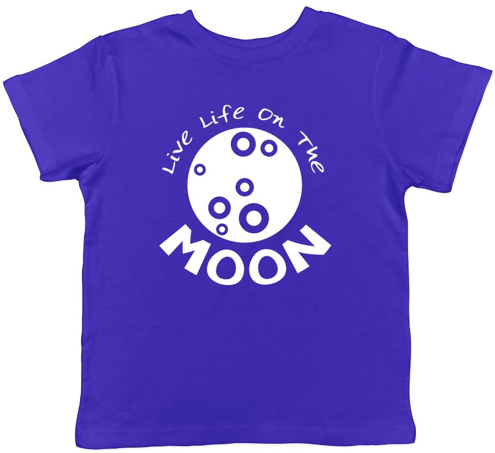 Live Life on the Moon Boys Girls Kids Childrens T-Shirt 160
Live Life on the Moon Boys Girls Kids Childrens T-Shirt 160