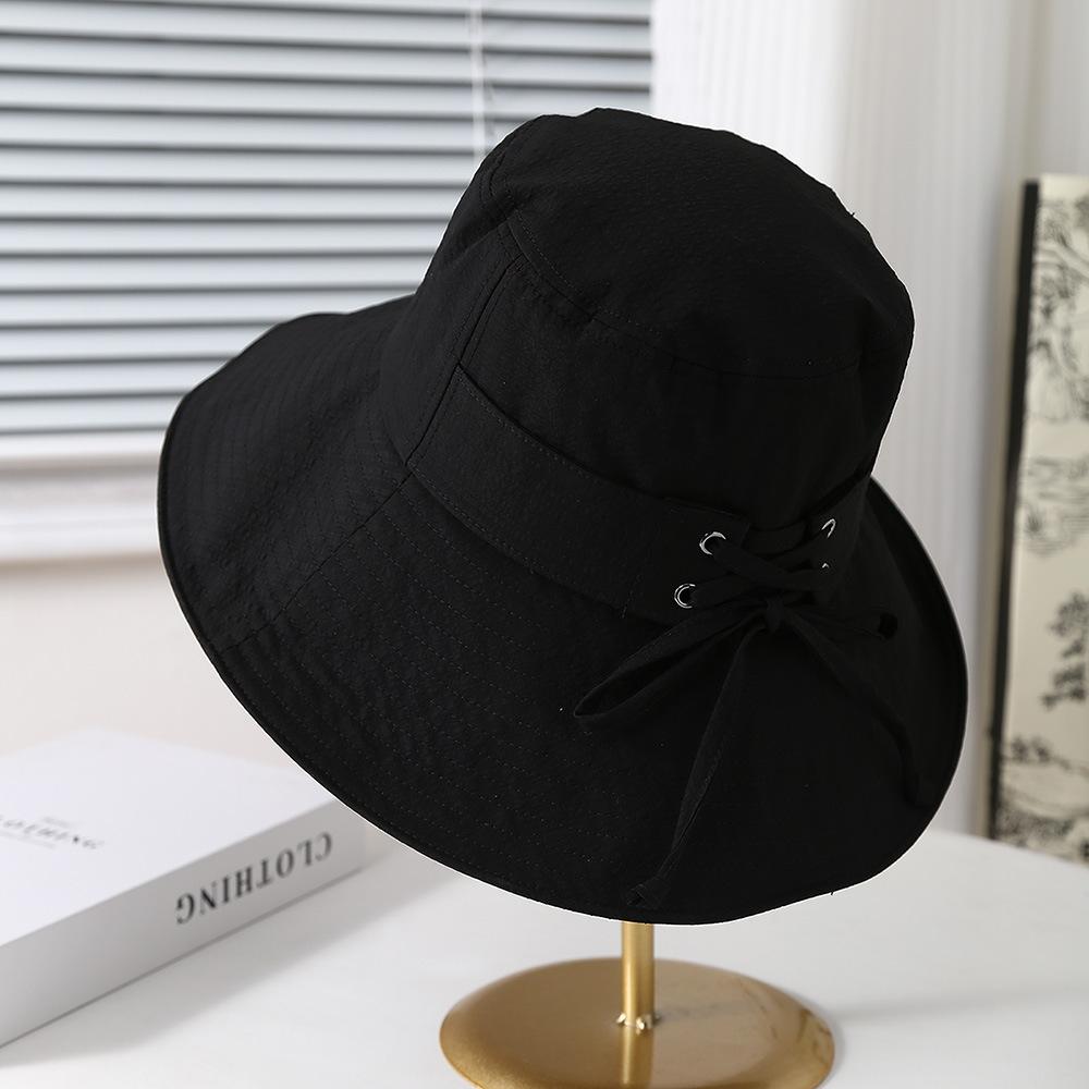 Spring Summer Women s Bucket Hat With Rope Bow Sun Hat Sunshade Breathable Fisherman Cap Sunscreen Foldable Travel Sunhat Casual 56-58cm чорний
Spring Summer Women s Bucket Hat With Rope Bow Sun Hat Sunshade Breathable Fisherman Cap Sunscreen Foldable Travel Sunhat Casual 56-58cm чорний