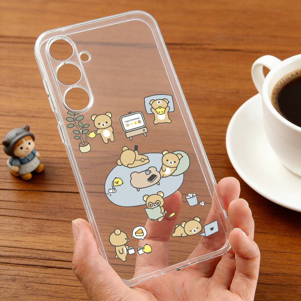 R-Relax K-kuma-A R-R-Rilakkuma Чехол для телефона Для Samsung S25,24,21,22,23,30,Ultra,20,Plus,Fe,Lite,Note Прозрачная крышка Samsung S20fe
R-Relax K-kuma-A R-R-Rilakkuma Чехол для телефона Для Samsung S25,24,21,22,23,30,Ultra,20,Plus,Fe,Lite,Note Прозрачная крышка Samsung S20fe