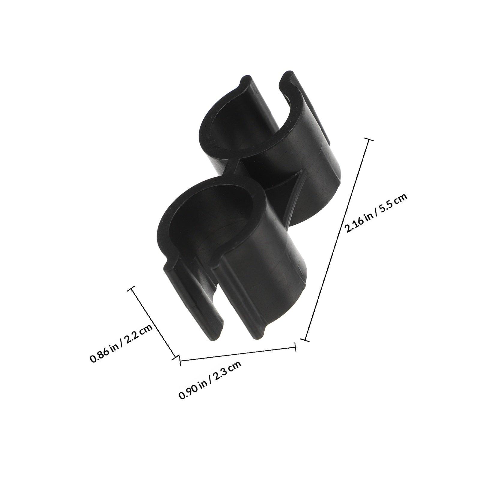 4Pcs Dustpan Broom Buckle Plastic Double Pipe Clamp Connector Secure Holder for Brooms and Dustpans Space Saving
4Pcs Dustpan Broom Buckle Plastic Double Pipe Clamp Connector Secure Holder for Brooms and Dustpans Space Saving