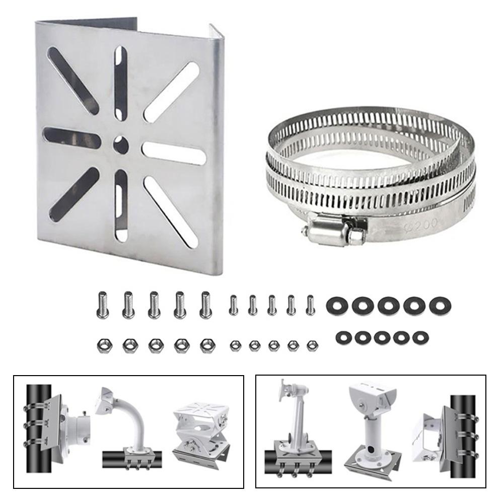 Vertical Pole Camera Mount with 3 Adjustable Stainless Steel Rings Outdoor Use Easy Installation and Weather Resistant China Mainland
Vertical Pole Camera Mount with 3 Adjustable Stainless Steel Rings Outdoor Use Easy Installation and Weather Resistant China Mainland