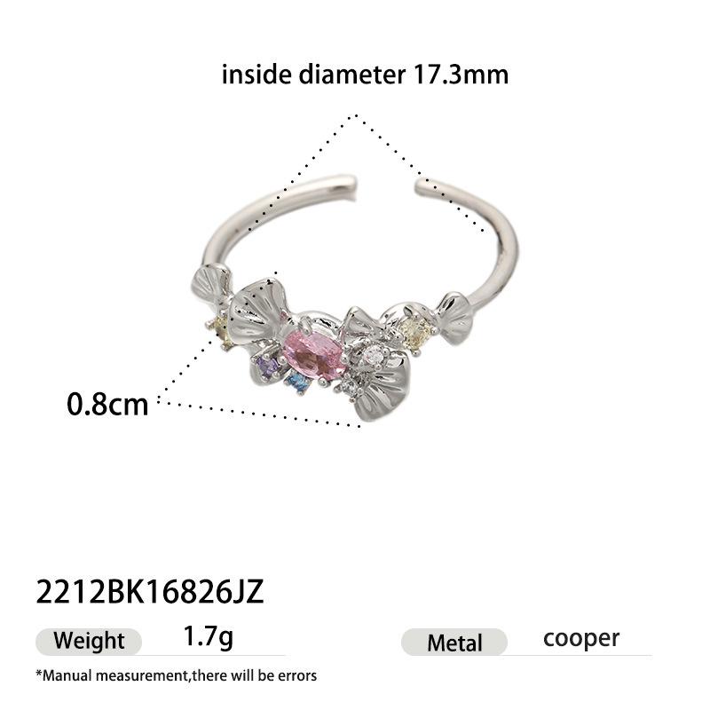 Elegant Copper-Plated White Gold Zirconia Ring: Fashionable, High-End Design with Exquisite Colored Accents.
Elegant Copper-Plated White Gold Zirconia Ring: Fashionable, High-End Design with Exquisite Colored Accents.