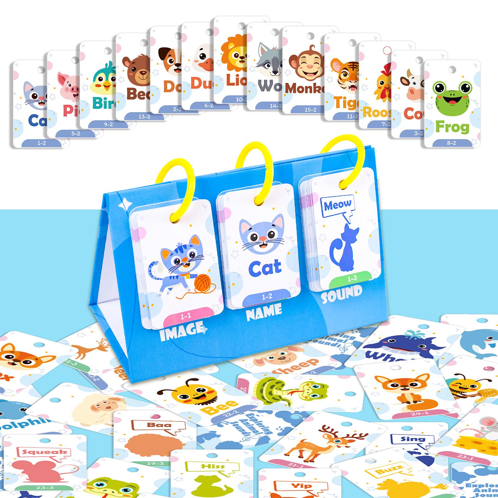 72 Animal Sound Learning Cards: Wall-Mounted, Detachable, Educational for Early Childhood and Parent-Child Activities.
72 Animal Sound Learning Cards: Wall-Mounted, Detachable, Educational for Early Childhood and Parent-Child Activities.