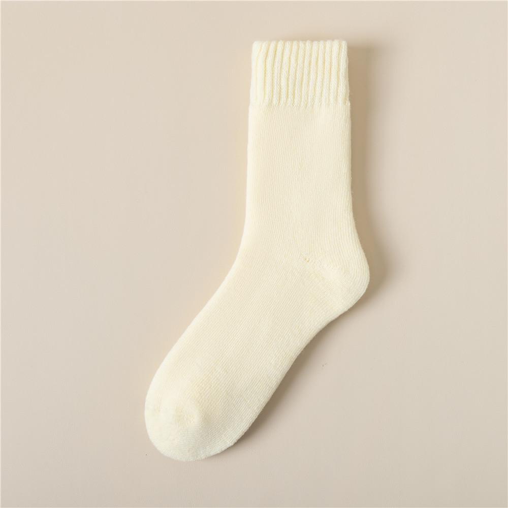 Women s Fleece-Lined Terry Socks - Thick, Warm, Mid-Calf, Milk White Maternity Sleep Socks with Glutinous Feel 34-40
Women s Fleece-Lined Terry Socks - Thick, Warm, Mid-Calf, Milk White Maternity Sleep Socks with Glutinous Feel 34-40