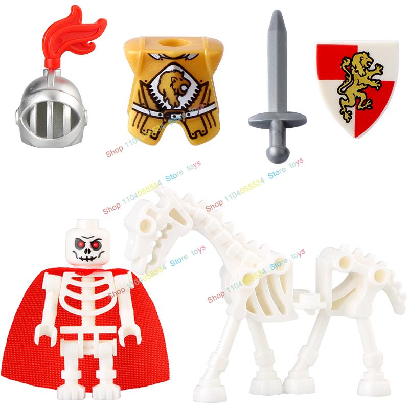 AX9815 AX9816 Средневековый Рыцарь Рыцарь-Скелет Щит Копье Доспехи Кирпичики Конструктора Оружие Аксессуары Игрушки-Пазлы
AX9815 AX9816 Средневековый Рыцарь Рыцарь-Скелет Щит Копье Доспехи Кирпичики Конструктора Оружие Аксессуары Игрушки-Пазлы