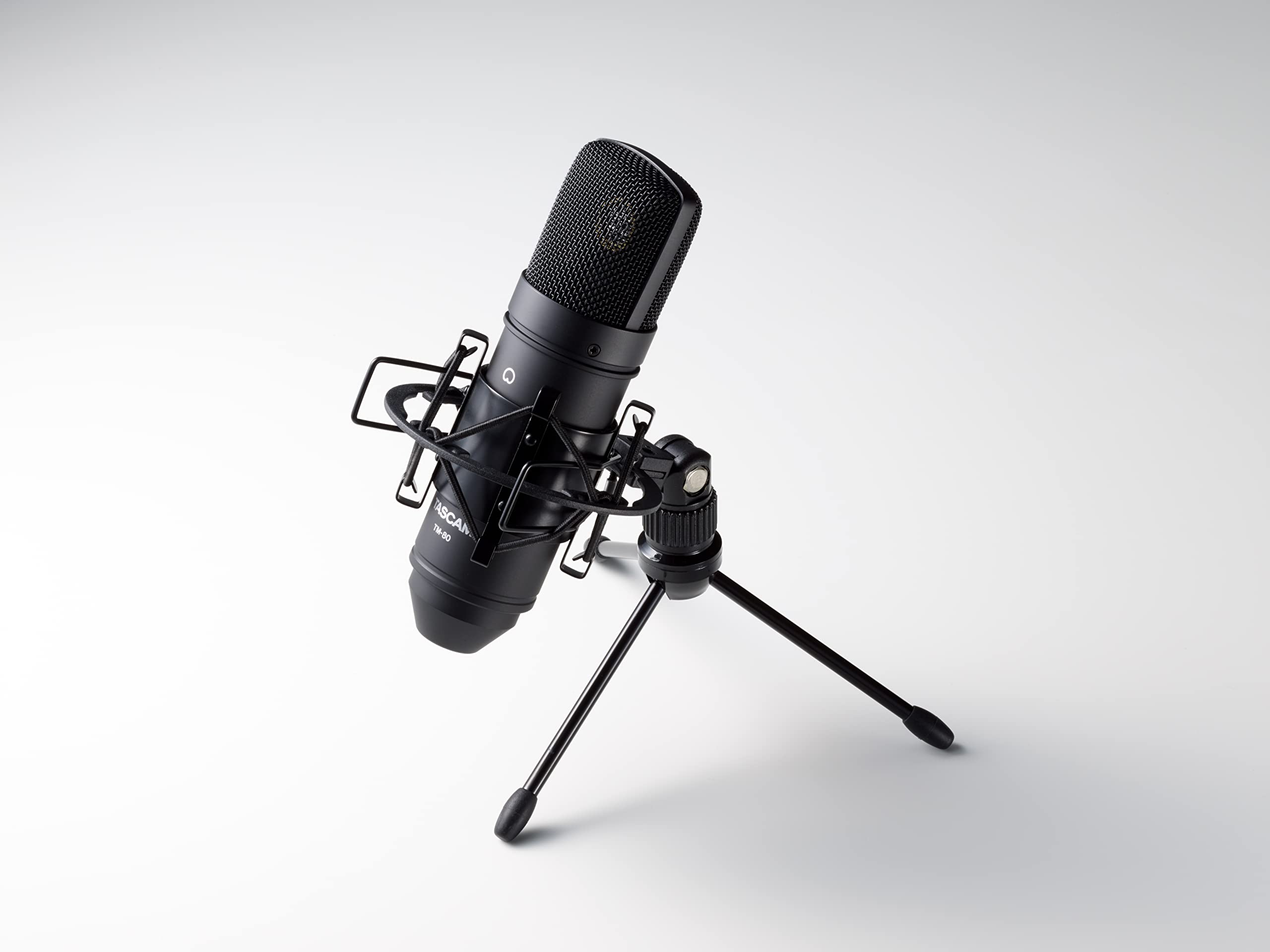 TASCAM TM-80(B) Condenser Microphone Unidirectional 48V Phantom Power XLR Microphone Cable, Suspension, Tabletop Stand Included Youtube Vocal
TASCAM TM-80(B) Condenser Microphone Unidirectional 48V Phantom Power XLR Microphone Cable, Suspension, Tabletop Stand Included Youtube Vocal