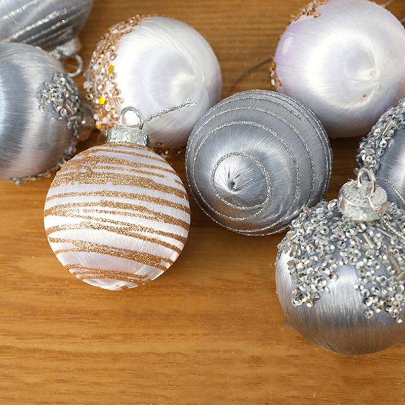 6pcs/Box Christmas Xmas Tree Party Supplies Exquisite Pendant Handmade Hanging Ornaments DIY Sequins
6pcs/Box Christmas Xmas Tree Party Supplies Exquisite Pendant Handmade Hanging Ornaments DIY Sequins