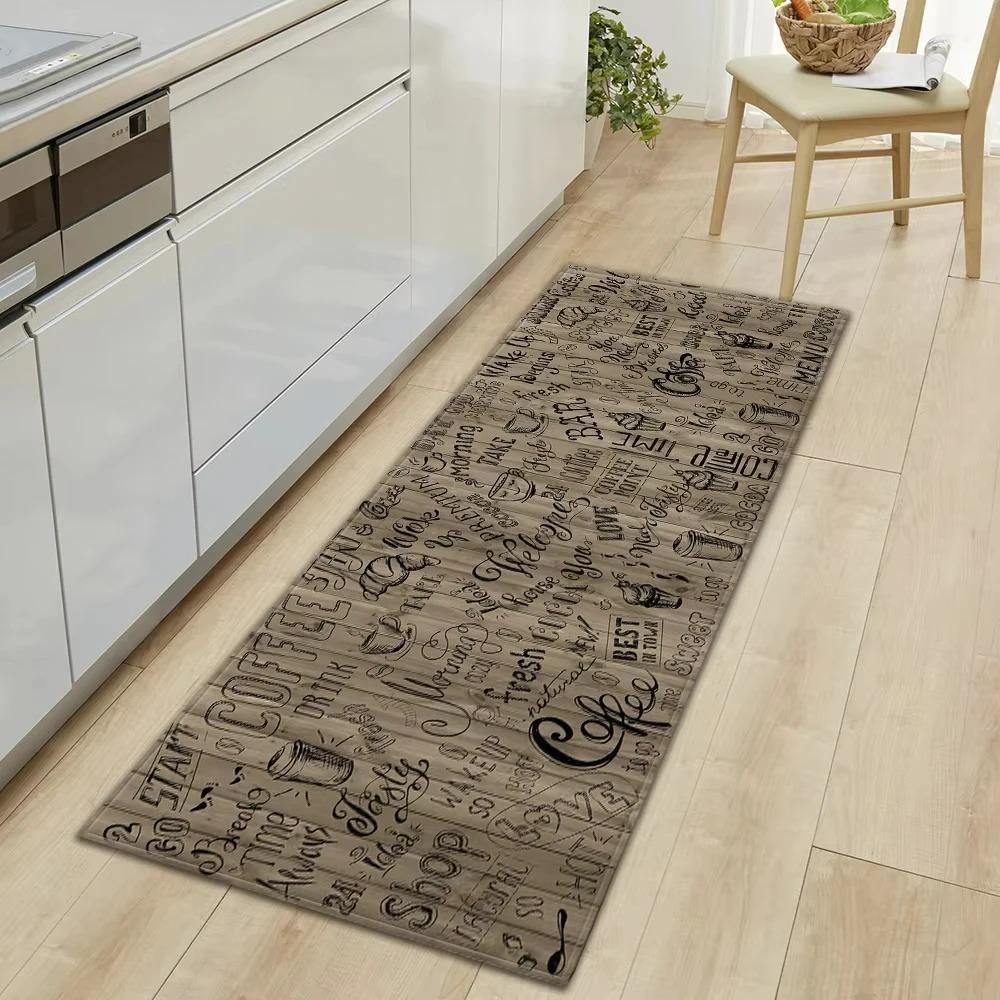Chalkboard Style Coffee Menu Graffiti Kitchen Long Runner Rug Kitchen Personalized Decor Non-Slip Easy-Maintain Soft Floor Mat 50x80cm
Chalkboard Style Coffee Menu Graffiti Kitchen Long Runner Rug Kitchen Personalized Decor Non-Slip Easy-Maintain Soft Floor Mat 50x80cm