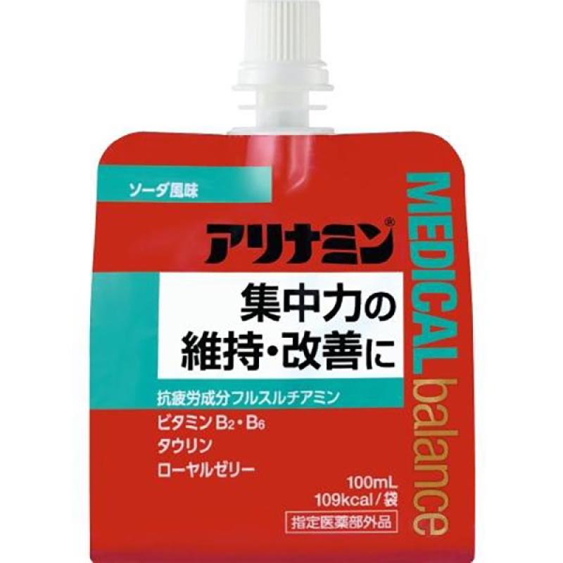 Arinamin Medical Balance Soda Flavor 100ml
Arinamin Medical Balance Soda Flavor 100ml