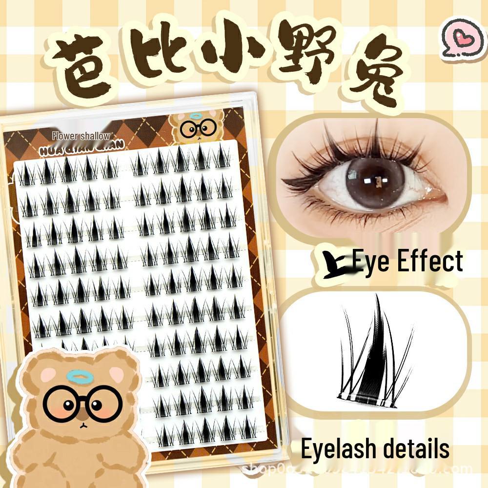 Barbie No-Glue Wild Rabbit False Eyelashes - Easy Cluster, Self-Adhesive, Dense for Autumn
Barbie No-Glue Wild Rabbit False Eyelashes - Easy Cluster, Self-Adhesive, Dense for Autumn