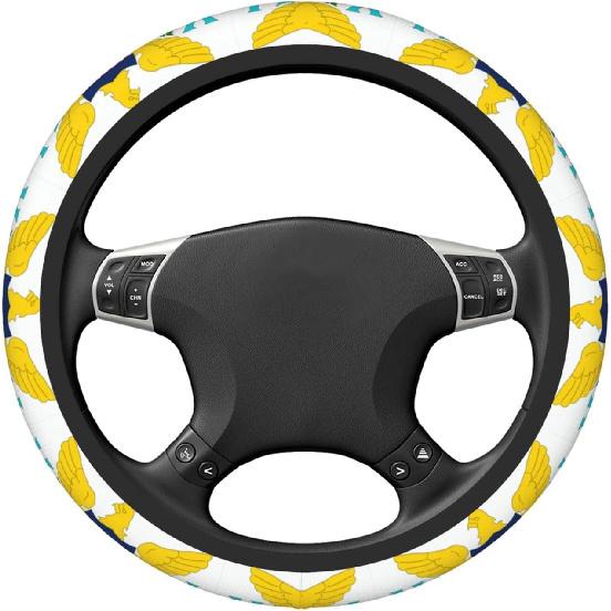 Mlanxi Virgin Islands Flag 15 Inch Elastic Steering Wheel Cover - Non-Slip Universal Fit for Cars, SUVs, Vans, Trucks
Mlanxi Virgin Islands Flag 15 Inch Elastic Steering Wheel Cover - Non-Slip Universal Fit for Cars, SUVs, Vans, Trucks