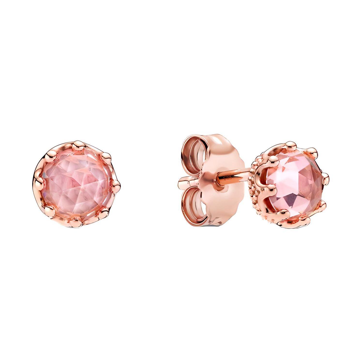 Pandora Pink Gemstone Sparkling Crown Earrings Women earrings 288311C01 Rose Gold
Pandora Pink Gemstone Sparkling Crown Earrings Women earrings 288311C01 Rose Gold