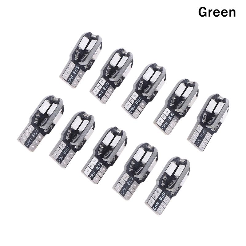 10Pcs Automobile Led T10 Bulb 5730 Smd Decoding Reading Light Width Indicator Light License Plate Small Light as the picture
10Pcs Automobile Led T10 Bulb 5730 Smd Decoding Reading Light Width Indicator Light License Plate Small Light as the picture
