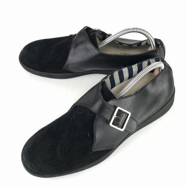 Б/У/Сделано в Японии ПРЕМИУМ ROOS Замшевый носок Кожаные туфли-монки с ремешком 27.5 Мужские Черные Деловые Туфли
Б/У/Сделано в Японии ПРЕМИУМ ROOS Замшевый носок Кожаные туфли-монки с ремешком 27.5 Мужские Черные Деловые Туфли