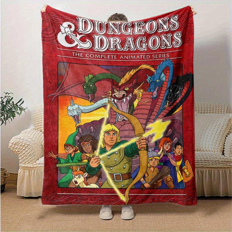 1pc Dungeons & Dragons: The Complete Animated Series, Cozy Home Decor Gift! Perfect for Bedroom, Living Room, Travel, Camping, Car Blanket, Beach, Off 130x150cm
1pc Dungeons & Dragons: The Complete Animated Series, Cozy Home Decor Gift! Perfect for Bedroom, Living Room, Travel, Camping, Car Blanket, Beach, Off 130x150cm
