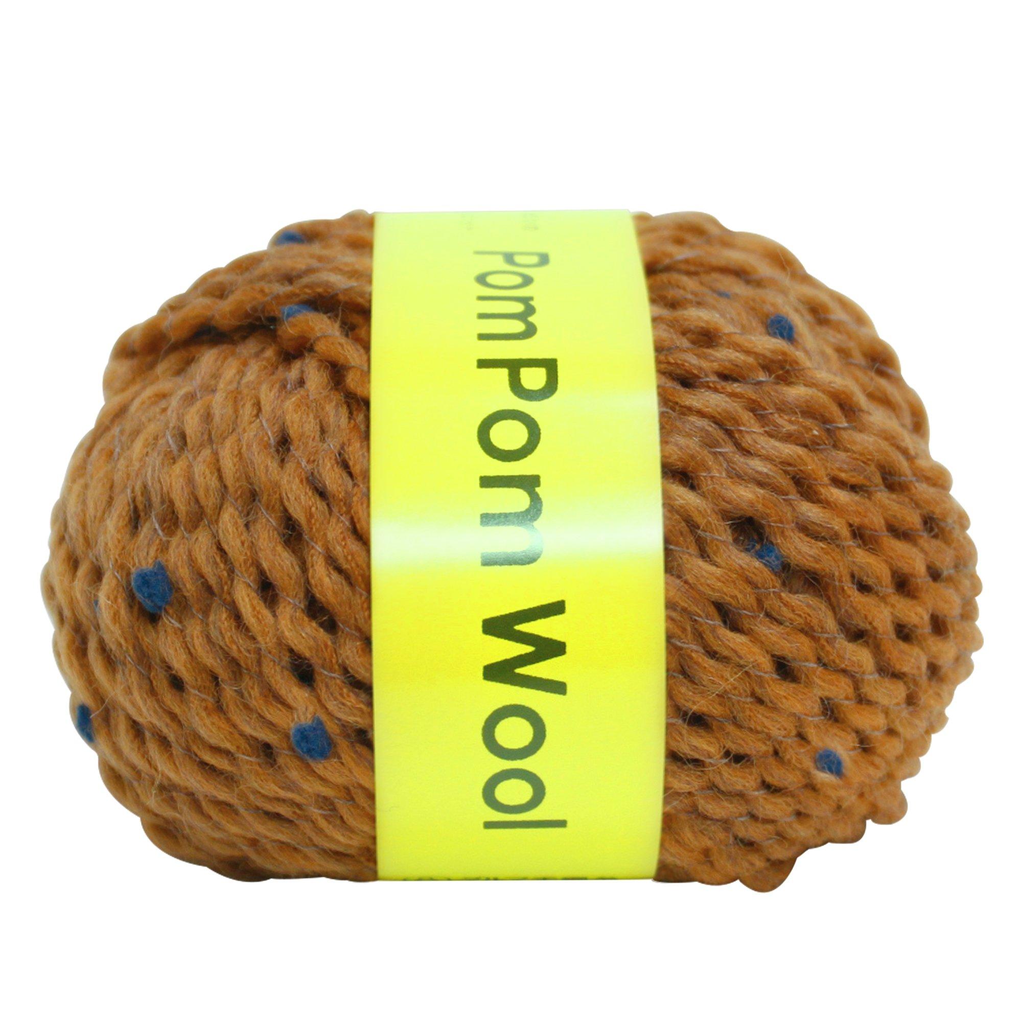 Yokota DARUMA Pompon Wool Extra Pack of Yarn, Thick, Col. 3, Brown, 30g, Approx. 42m, 5, 01-6330
Yokota DARUMA Pompon Wool Extra Pack of Yarn, Thick, Col. 3, Brown, 30g, Approx. 42m, 5, 01-6330