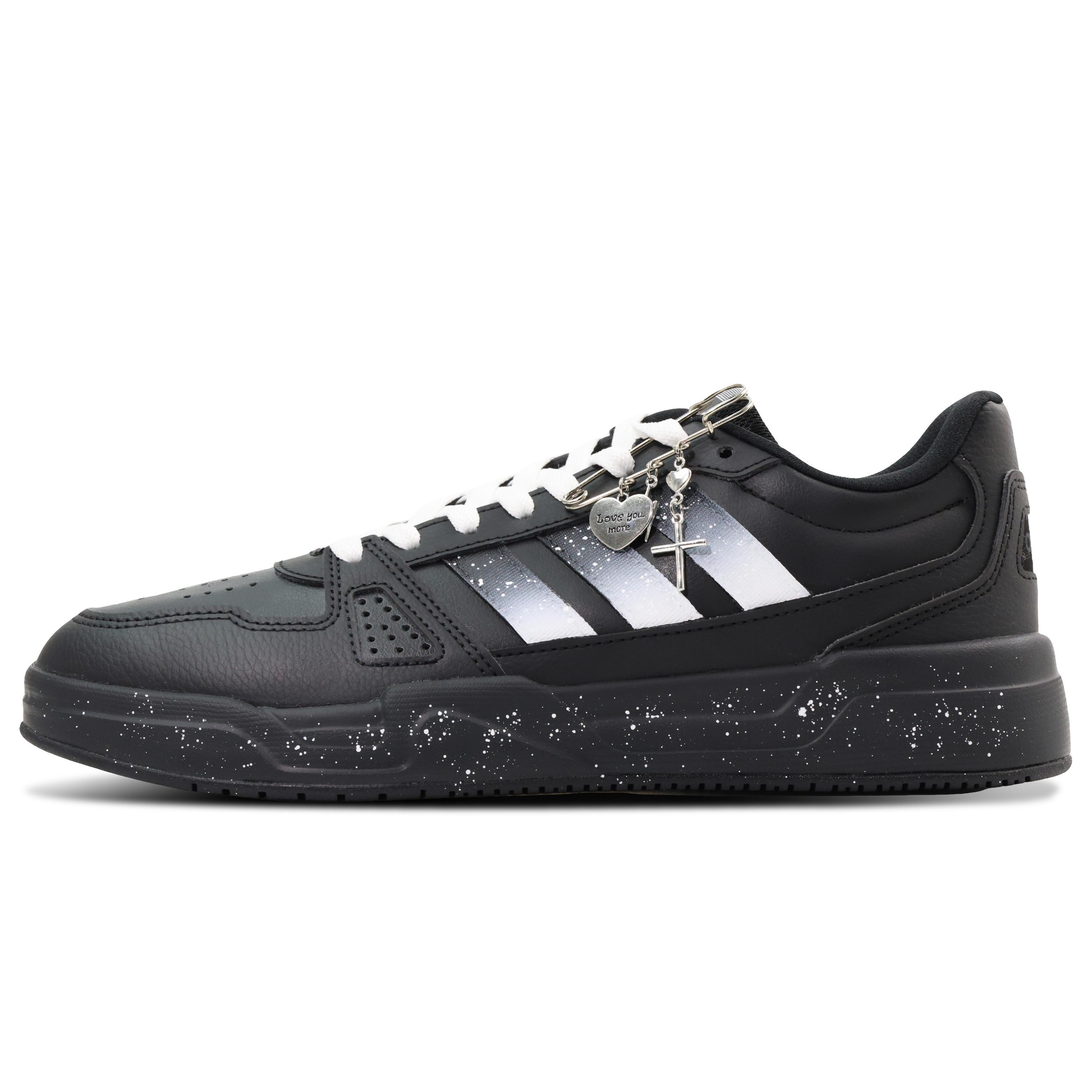 Adidas LITE BALLER Synthetic Leather Slip Resistant Abrasion Resistant Low top Skateboard Shoes Unisex Black White JS4361(Team1105-) 36
Adidas LITE BALLER Synthetic Leather Slip Resistant Abrasion Resistant Low top Skateboard Shoes Unisex Black White JS4361(Team1105-) 36