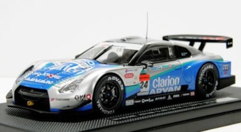 Ebro Wood One Advan Clarion Super GT500 2008 Готовый продукт 1/43 GT-R #24 Серебристый/Синий серебряный
Ebro Wood One Advan Clarion Super GT500 2008 Готовый продукт 1/43 GT-R #24 Серебристый/Синий серебряный