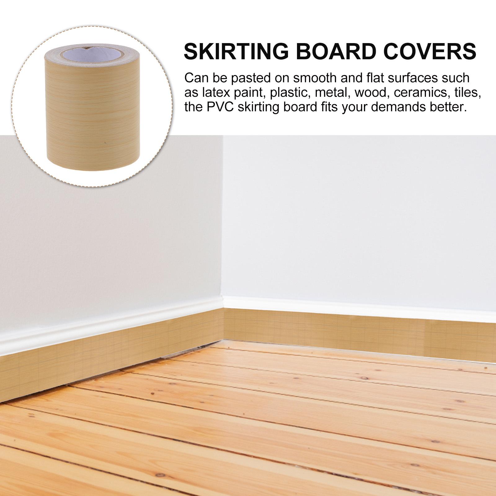 Stickers Wood Grain Duct Tape Back White Pvc Trim Wall Molding Flooring Yellow Moulding other
Stickers Wood Grain Duct Tape Back White Pvc Trim Wall Molding Flooring Yellow Moulding other