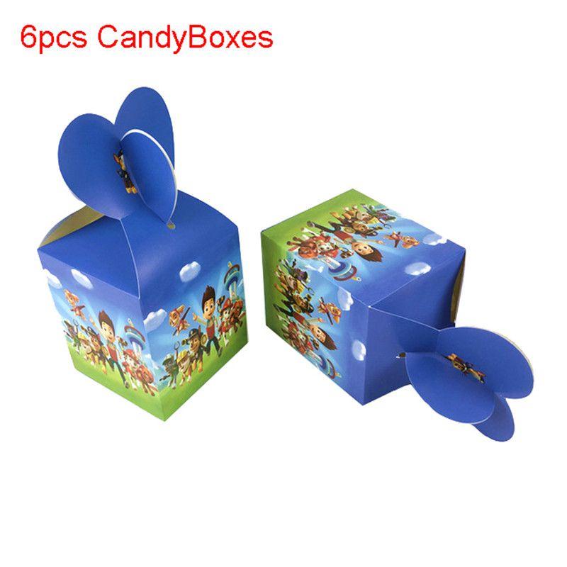 Щенячий патруль Детская тематическая вечеринка по случаю дня рождения Принадлежности Украшение Одноразовая посуда 6pcs-Candy Boxes
Щенячий патруль Детская тематическая вечеринка по случаю дня рождения Принадлежности Украшение Одноразовая посуда 6pcs-Candy Boxes