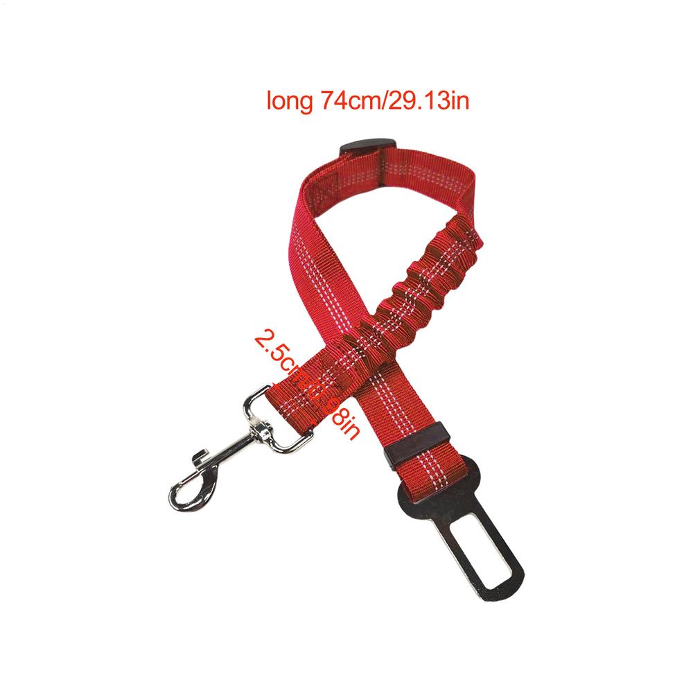 Dog Seat Belt Adjustable Dog Car Safety Harness Cushioning Reflective Animals Equipment For Daily Commuting Hunting Camping червоний
Dog Seat Belt Adjustable Dog Car Safety Harness Cushioning Reflective Animals Equipment For Daily Commuting Hunting Camping червоний