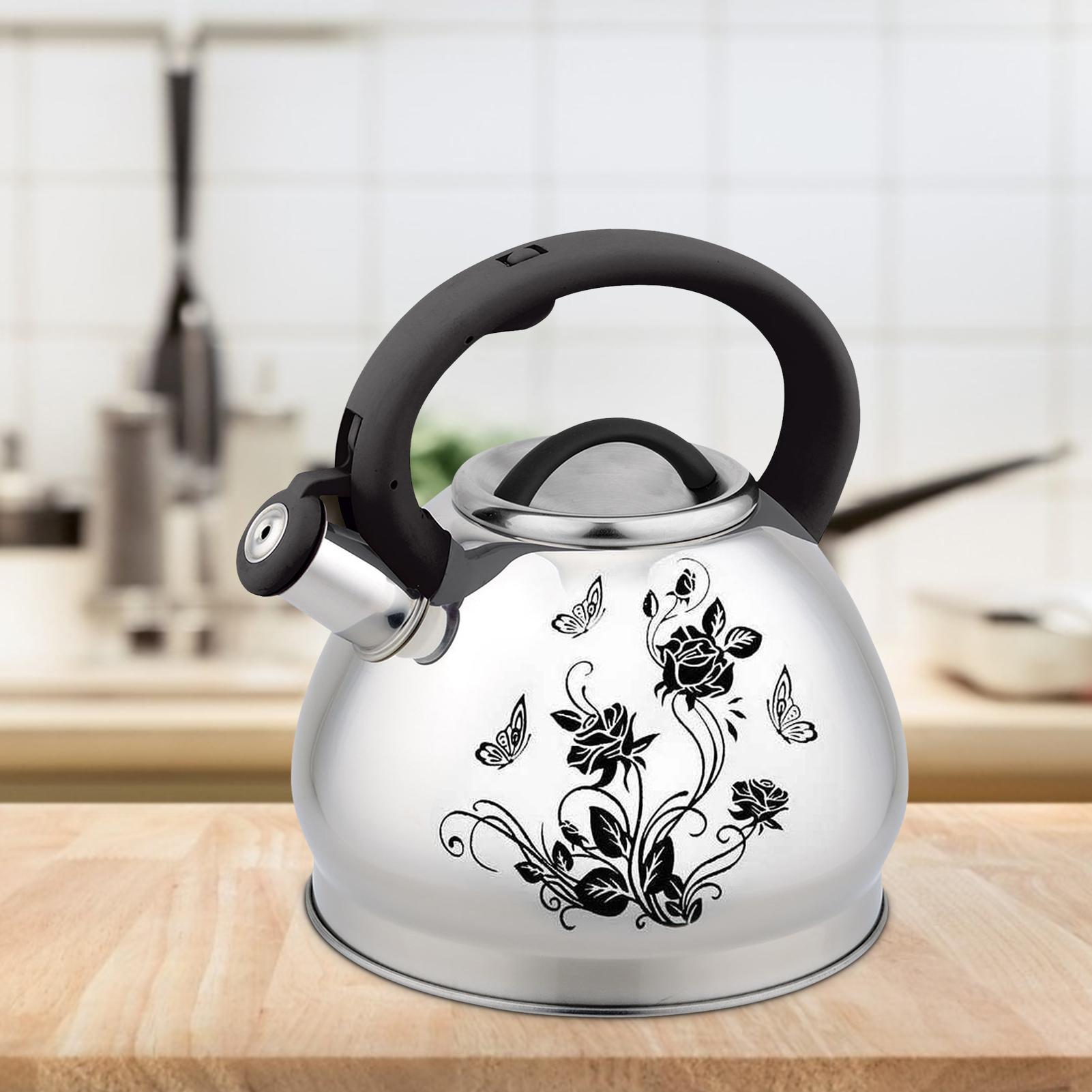 Чайник JMJM из нержавеющей стали, высококачественная плита со свистком 3.0L rose color change fl чёрный
Чайник JMJM из нержавеющей стали, высококачественная плита со свистком 3.0L rose color change fl чёрный