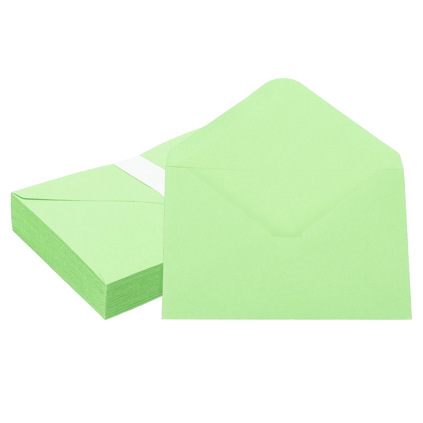 50Pcs Wedding Invitation Envelopes A6 Greeting Card Gift Envelope V-Flap Paper Envelopes Card Sleeves for Birthday Graduation світло-зелений колір
50Pcs Wedding Invitation Envelopes A6 Greeting Card Gift Envelope V-Flap Paper Envelopes Card Sleeves for Birthday Graduation світло-зелений колір