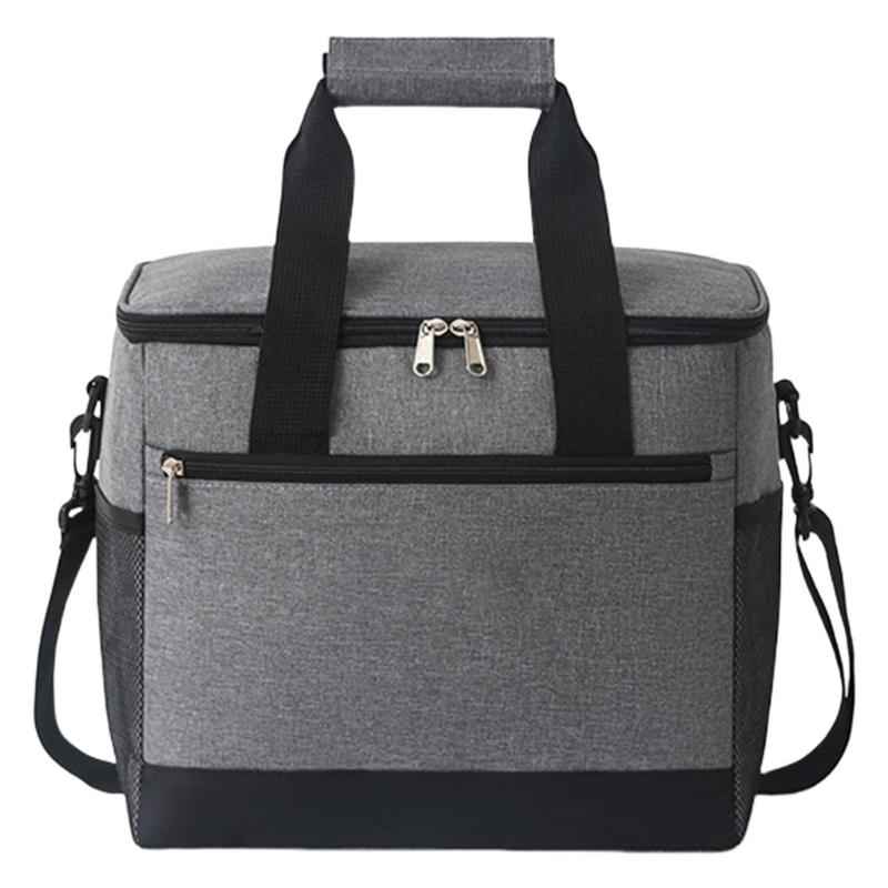 Reusable Insulated Lunch Bag Convenient 18L Picnics Storage Bags for Work Picnics and Outdoor Adventures 18L сірий колір
Reusable Insulated Lunch Bag Convenient 18L Picnics Storage Bags for Work Picnics and Outdoor Adventures 18L сірий колір