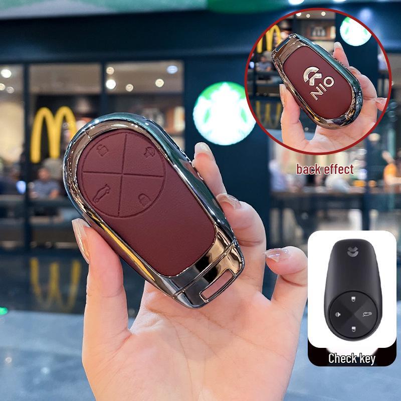 Nio ET5T/ET7/ES6/ES7/EC6/EC7/EC8 Key Case with Simple Buckle
Nio ET5T/ET7/ES6/ES7/EC6/EC7/EC8 Key Case with Simple Buckle
