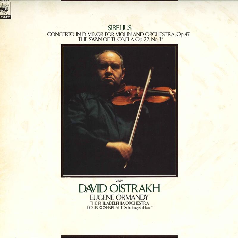 LP Record DAVID OISTRAKH PHILADELPHIA ORCHEST - Sibelius Violin Concerto In D, Op. SOCM87 CBS SONY 1987 Japan Classical Used
LP Record DAVID OISTRAKH PHILADELPHIA ORCHEST - Sibelius Violin Concerto In D, Op. SOCM87 CBS SONY 1987 Japan Classical Used