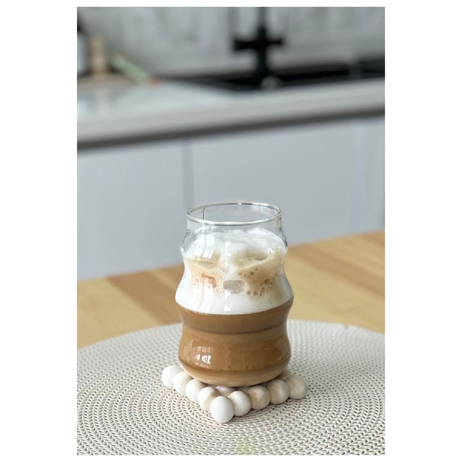Heat Resistant Borosilicate Layered Long Flat Twisted Tumbler | Coffee And Presentation Cup - 1 Piece білий
Heat Resistant Borosilicate Layered Long Flat Twisted Tumbler | Coffee And Presentation Cup - 1 Piece білий