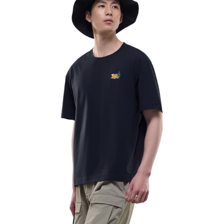 Anta Outdoor Series Sports Casual Simple Solid Color Round Neck Pullover Loose Short Sleeve T-Shirt Men T-Shirts Basic-Black 952526102-6 S
Anta Outdoor Series Sports Casual Simple Solid Color Round Neck Pullover Loose Short Sleeve T-Shirt Men T-Shirts Basic-Black 952526102-6 S
