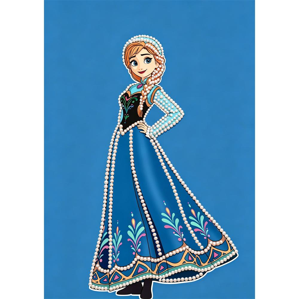 Disney DIY Pearl Art Painting Frozen 2 Anna in Coronation Style Home Wall Decoration Pearl Gemstone Painting Pictures Crafts Home Decoration 30x40
Disney DIY Pearl Art Painting Frozen 2 Anna in Coronation Style Home Wall Decoration Pearl Gemstone Painting Pictures Crafts Home Decoration 30x40